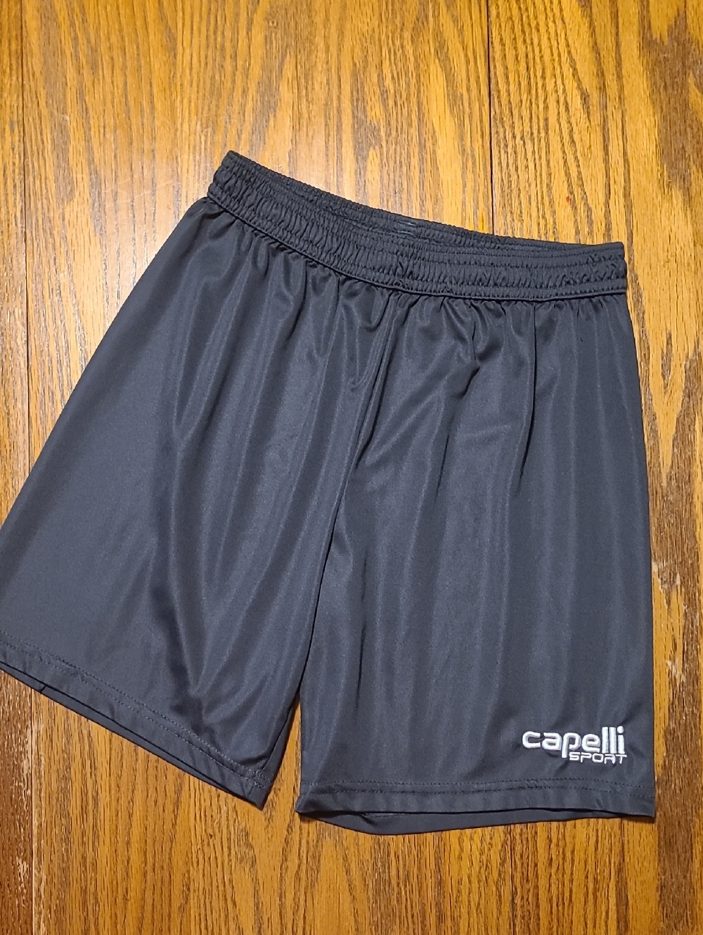 Capelli of New York Black Athletic Performance Shorts - Boy's Medium